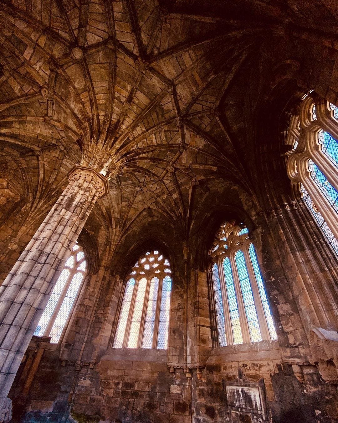 Elgin Cathedral Inside
